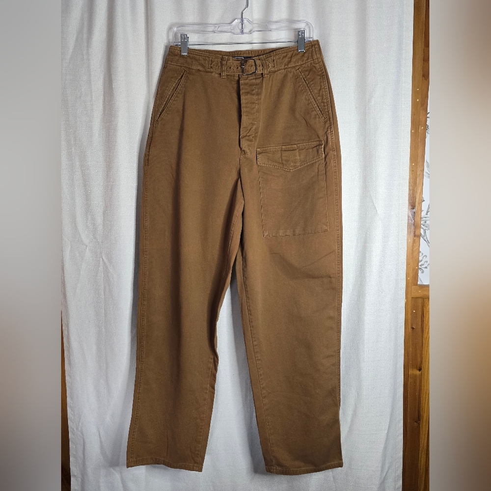 Polo Ralph Lauren Vintage Rare Men's Tan Cargo Pants Size 31/32 Military Style - Picture 5 of 12